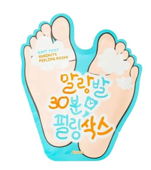 APIEU - Soft Foot Peeling Socks - Peelingové ponožky na chodidlá 40ml